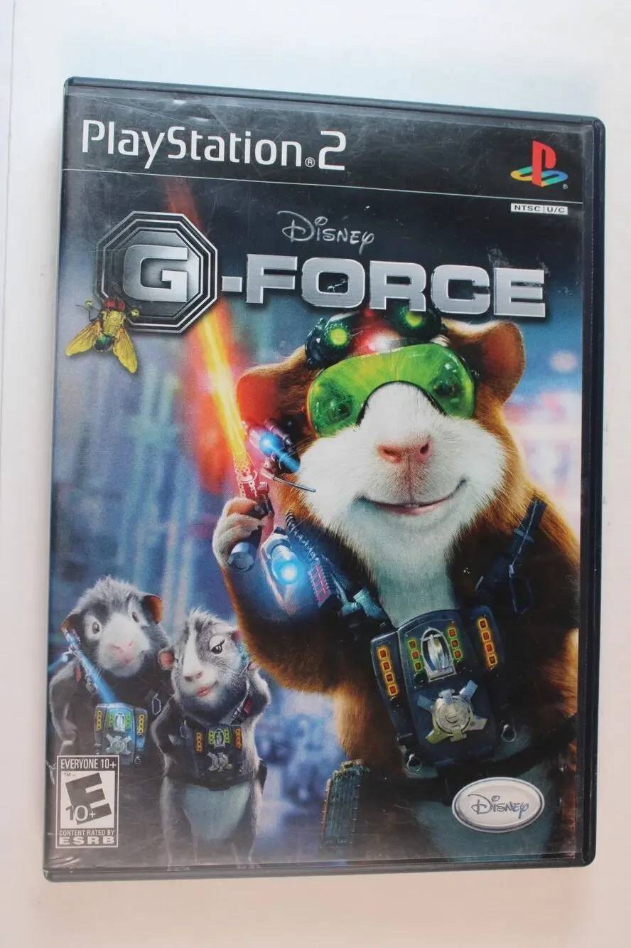 Disney G-Force (Sony PlayStation 2, PS2) Authentic, Complete, Tested/Works